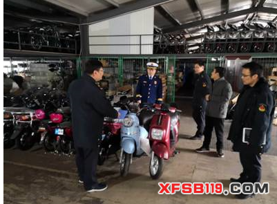 上海嘉定区检查电动自行车消防安全