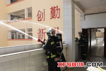 贵州六盘水消防圆满完成中考期间消防安保任务