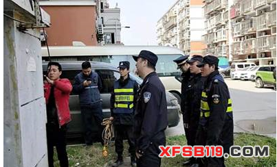 上海松江消防开展重点区域电气火灾综合治理