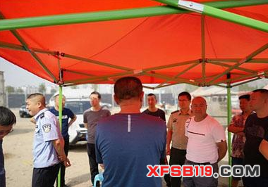 呼市消防联合多部门依法取缔无证大马戏场所