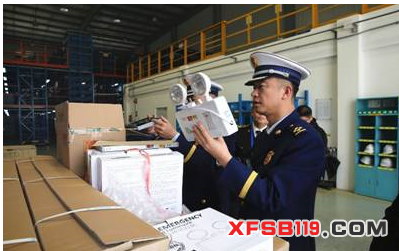 上海化工区消防牵头开展伪劣消防产品集中打击行动