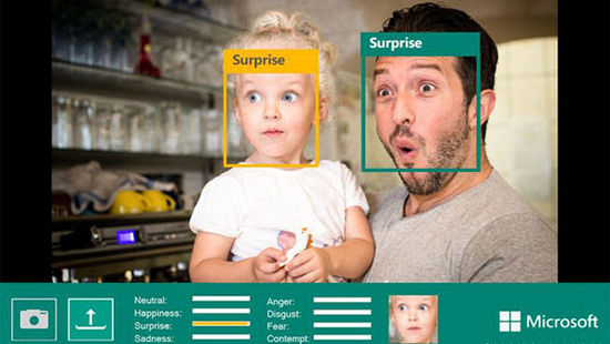 猜完年龄猜心情 微软推出人脸情绪识别器