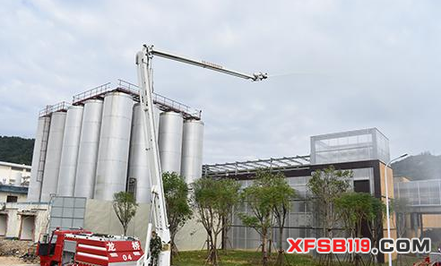 莆田城厢消防到市美术馆开展灭火救援演练