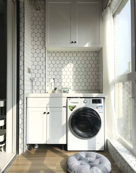 阳台装洗衣柜，为什么越来越流行？