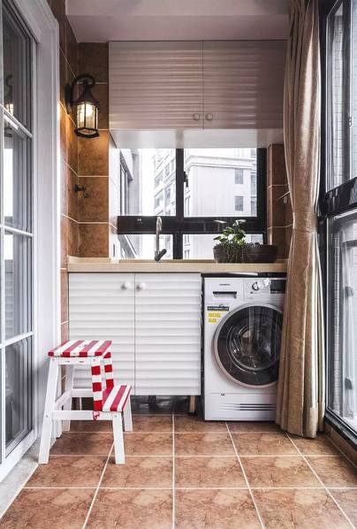 阳台装洗衣柜，为什么越来越流行？