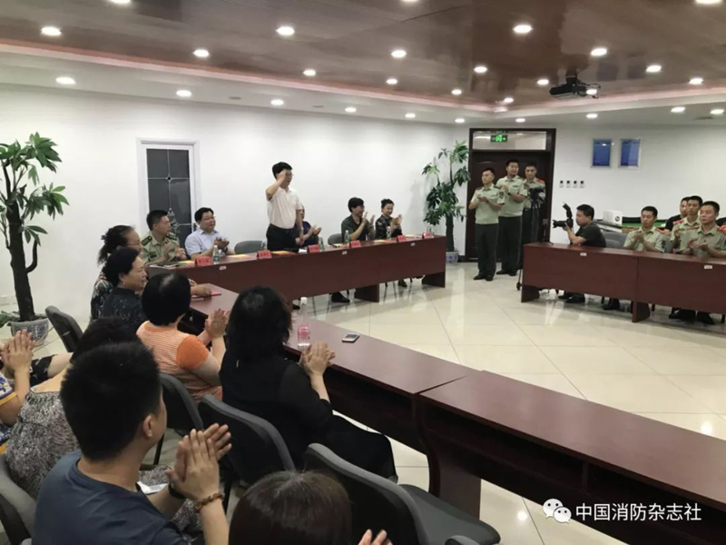 【献礼八一】华威消防中队来了新客人