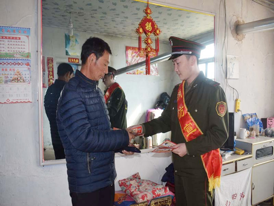 内蒙古兴安盟农牧区消防安全宣传“忙”