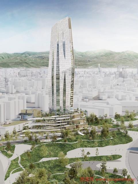 台湾的“第四代”塔楼，垂直式互联社区！！