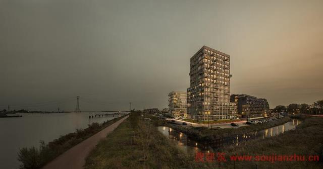 荷兰·Zeeburger岛的住宅综合体