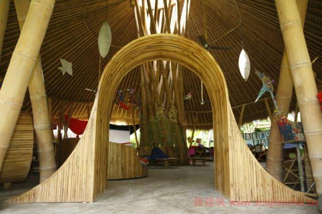 印度尼西亚·绿色学校的幼儿园教室----IBUKU