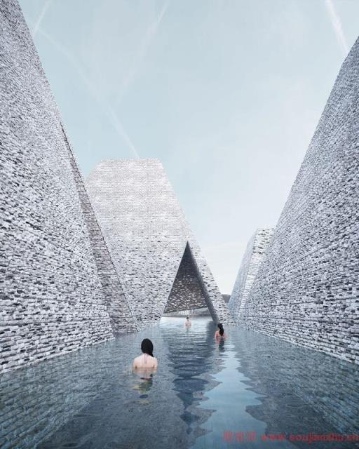 Kengo Kuma＆Associates设计新的海滨文化中心