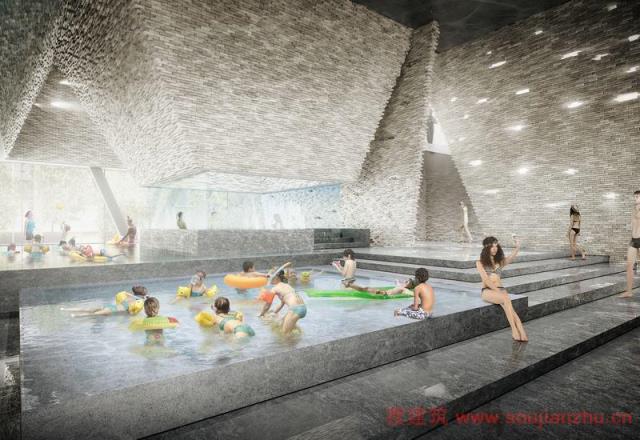 Kengo Kuma＆Associates设计新的海滨文化中心