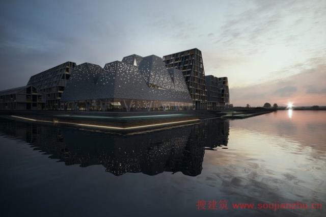 Kengo Kuma＆Associates设计新的海滨文化中心