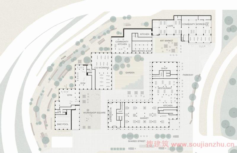 Kjellander +Sjoberg赢得瑞典一个新的可持续发展地标竞赛