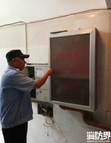 砀山县各居民小区积极开展消防安全自查活动 