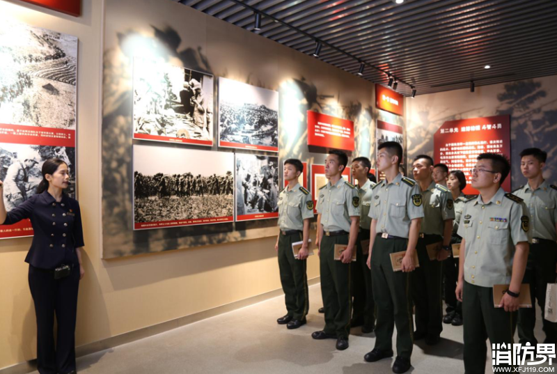 武警学院“青马骨干”八一前夕感受沂蒙精神 武警学院“青马骨干”八一前夕感受沂蒙精神
