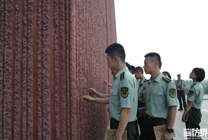 武警学院“青马骨干”八一前夕感受沂蒙精神 武警学院“青马骨干”八一前夕感受沂蒙精神