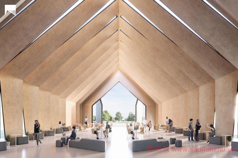 麻省理工学院的可持续木质长屋