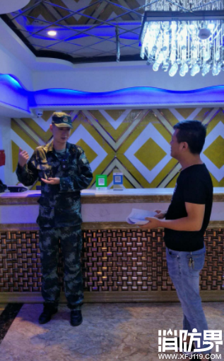 秦安消防开展消防安全突击夜查行动