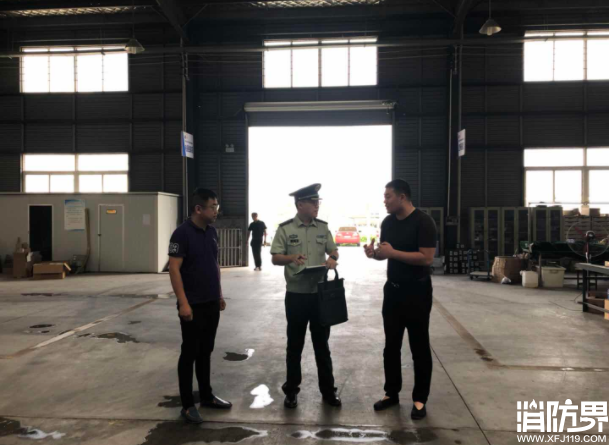 埇桥消防开展辖区企业消防安全检查