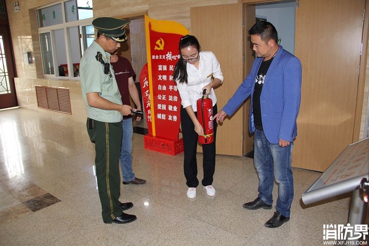 武山消防大队走进县博物馆开展消防安全检查