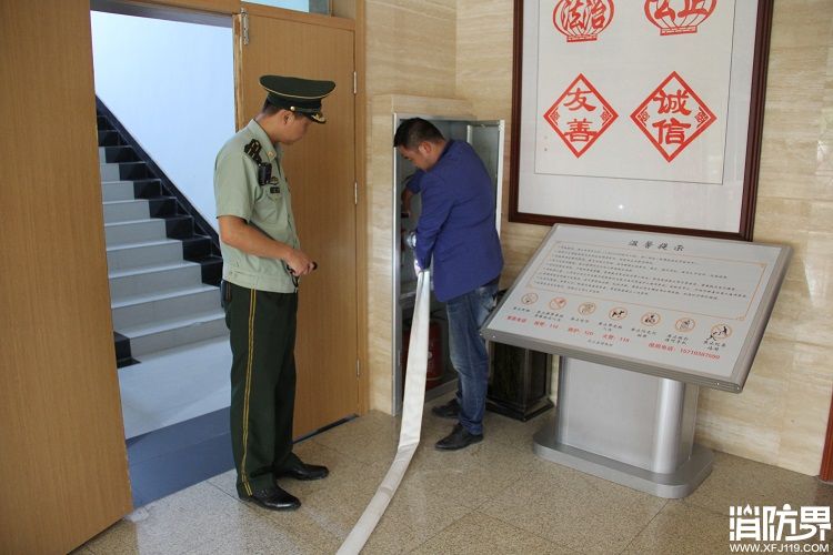 武山消防大队走进县博物馆开展消防安全检查
