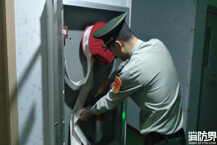 开展辖区高层住宅消防安全检查