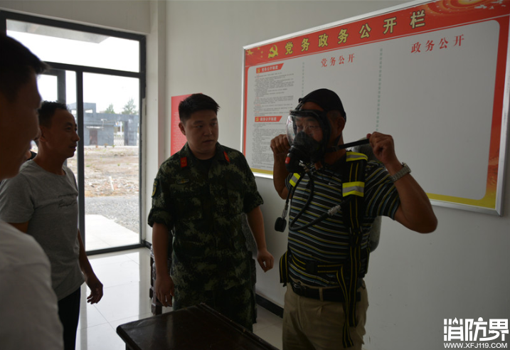 灵璧消防培训进粮食储备库为粮仓筑“防火墙”