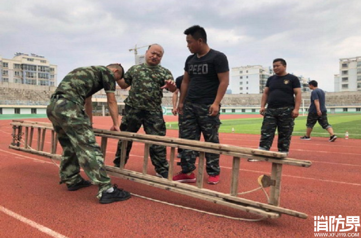 消防员业务技能训练