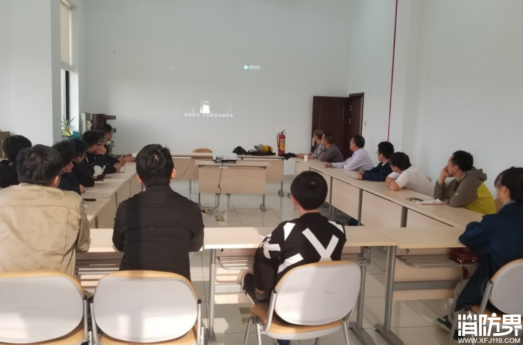 走进国网永康市供电公司开展消防培训