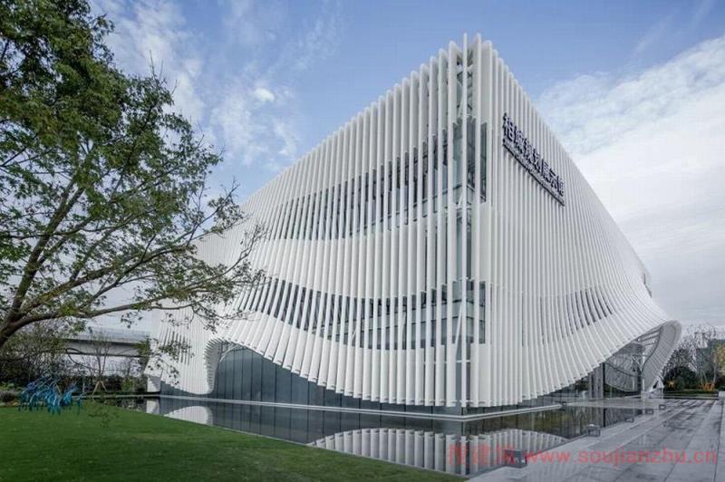 起伏立面的相城规划展示馆---日清建筑设计