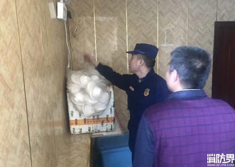 巴楚消防开展餐饮行业消防安全检查