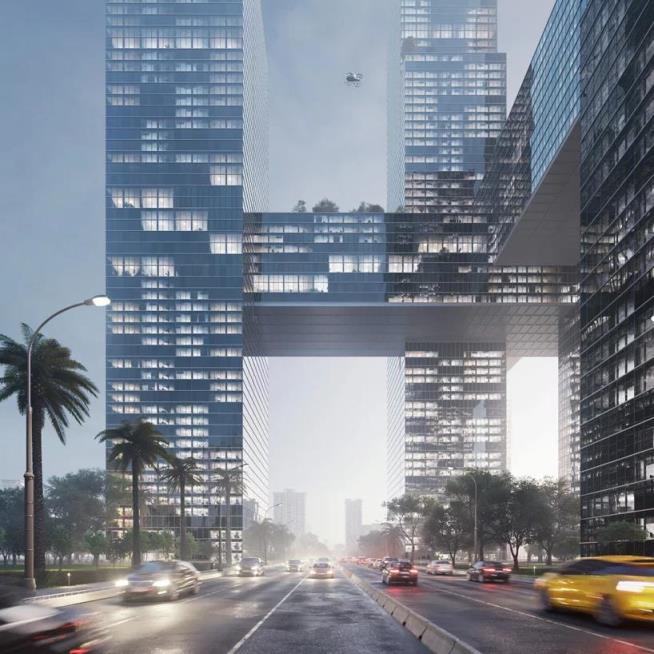 磁悬浮电梯将在未来打造多层次的“空中城市”