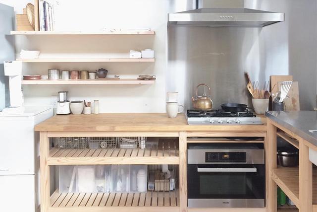 小户型的厨房装修设计 日本浅色系很搭！