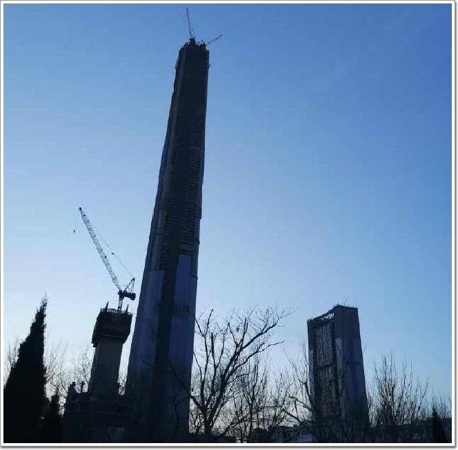 10年了！天津117大厦加油，2019年争取完成幕墙施工