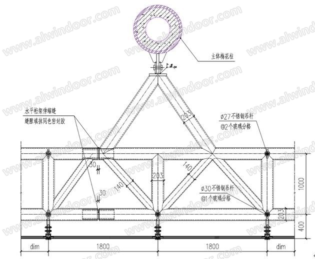 中国西部国际博览城18×58米大跨空间玻璃幕墙系统设计解析