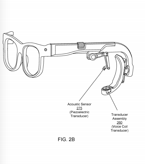 详细介绍眼镜音响系统的专利插图