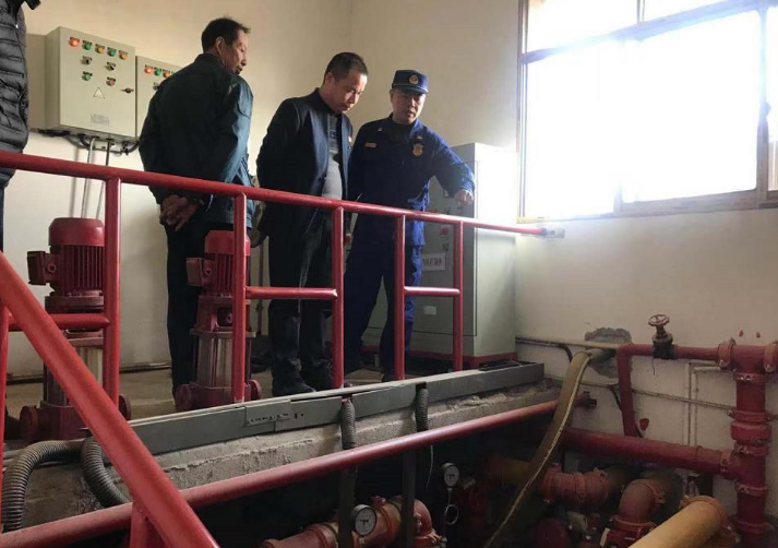 消防走进福利院，撑起冬季“防火伞”