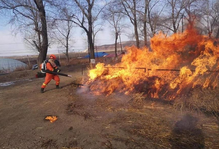 感受一下森林消防冬季大练兵的热闹